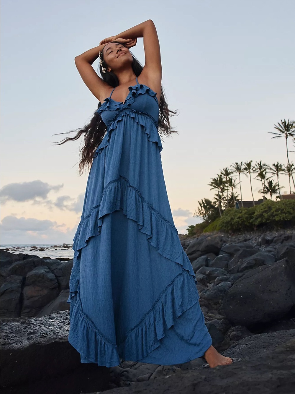 NWT! Free People Santa Luz Maxi Dress